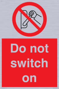 PV10702: Do not switch on