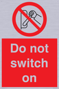 PV10702: Do not switch on