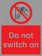 PV10702: Do not switch on