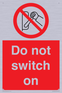 PV10702: Do not switch on