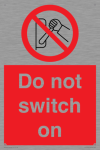 PV10702: Do not switch on