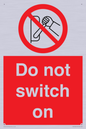 PV10702: Do not switch on