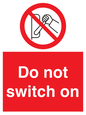 PV10702: Do not switch on