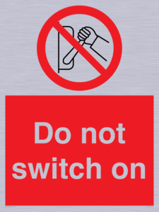 PV10702: Do not switch on