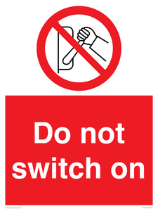 PV10702: Do not switch on