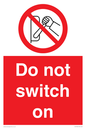 PV10702: Do not switch on