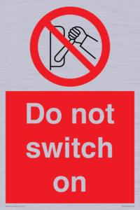 PV10702: Do not switch on