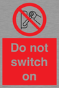 PV10702: Do not switch on