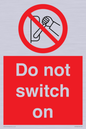PV10702: Do not switch on