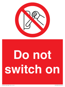 PV10702: Do not switch on