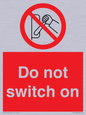 PV10702: Do not switch on