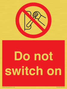 PV10702: Do not switch on