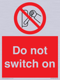 PV10702: Do not switch on