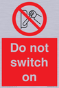 PV10702: Do not switch on