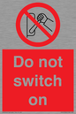 PV10702: Do not switch on