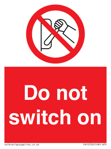 PV10702: Do not switch on