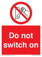 PV10702: Do not switch on