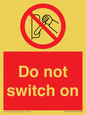 PV10702: Do not switch on