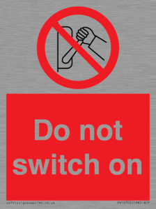 PV10702: Do not switch on