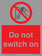 PV10702: Do not switch on