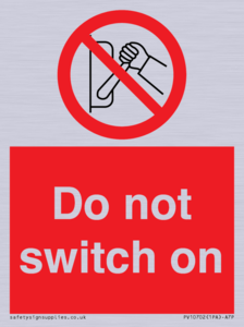 PV10702: Do not switch on