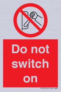 PV10702: Do not switch on
