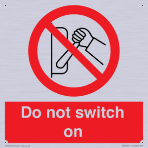 PV10702: Do not switch on
