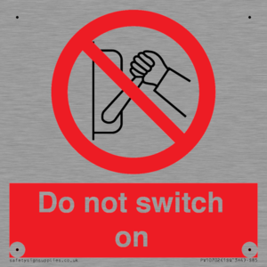 PV10702: Do not switch on