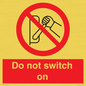 PV10702: Do not switch on
