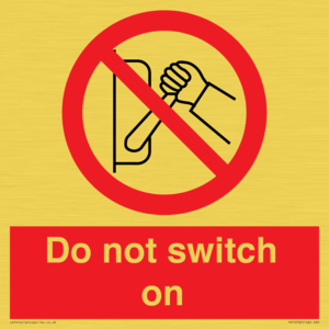 PV10702: Do not switch on