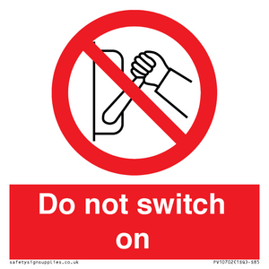 PV10702: Do not switch on