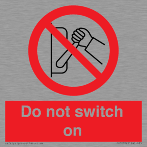 PV10702: Do not switch on