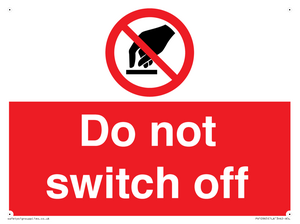 PV10965: Do not switch off