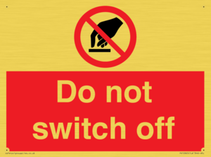 PV10965: Do not switch off