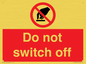 PV10965: Do not switch off