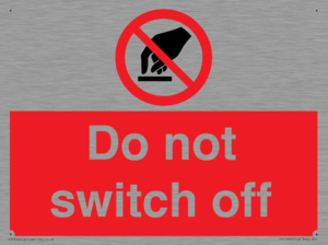 PV10965: Do not switch off