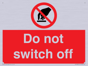 PV10965: Do not switch off