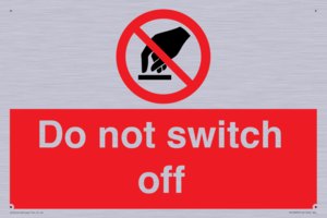 PV10965: Do not switch off