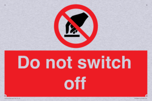 PV10965: Do not switch off