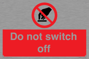 PV10965: Do not switch off