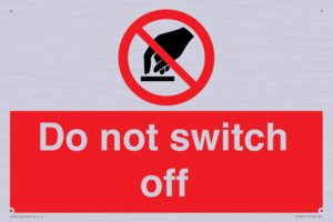 PV10965: Do not switch off