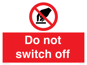 PV10965: Do not switch off