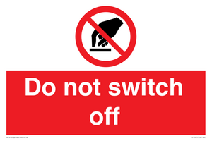 PV10965: Do not switch off