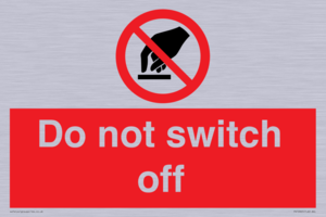 PV10965: Do not switch off
