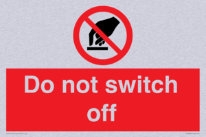 PV10965: Do not switch off