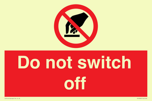 PV10965: Do not switch off
