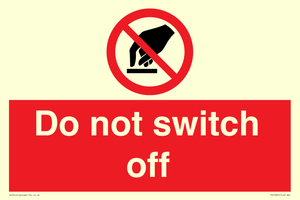 PV10965: Do not switch off