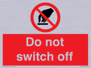 PV10965: Do not switch off