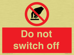 PV10965: Do not switch off