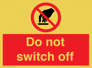 PV10965: Do not switch off
